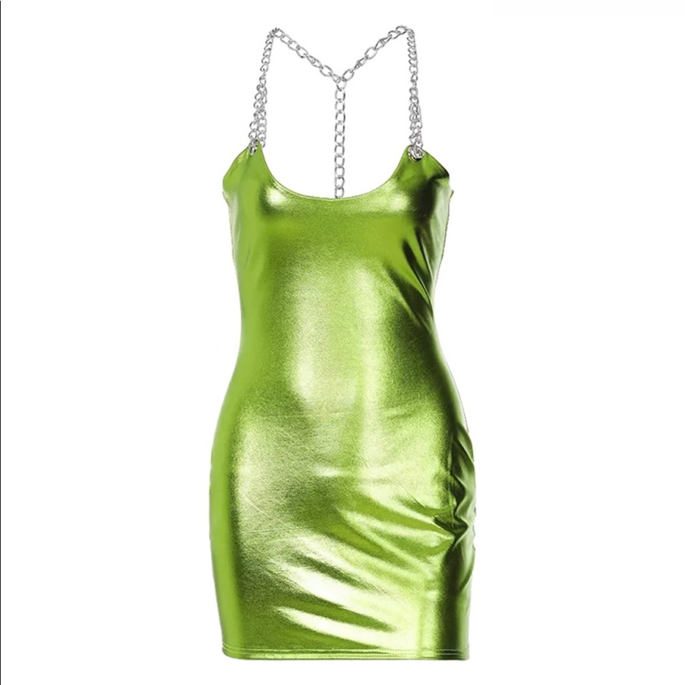 Champagne toast dress
